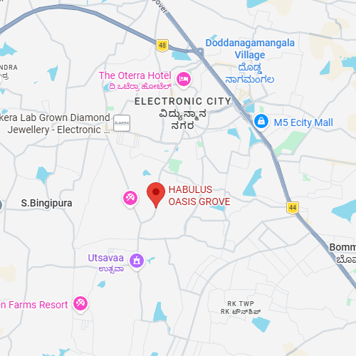 Habulus Oasis Grove Location Maps
